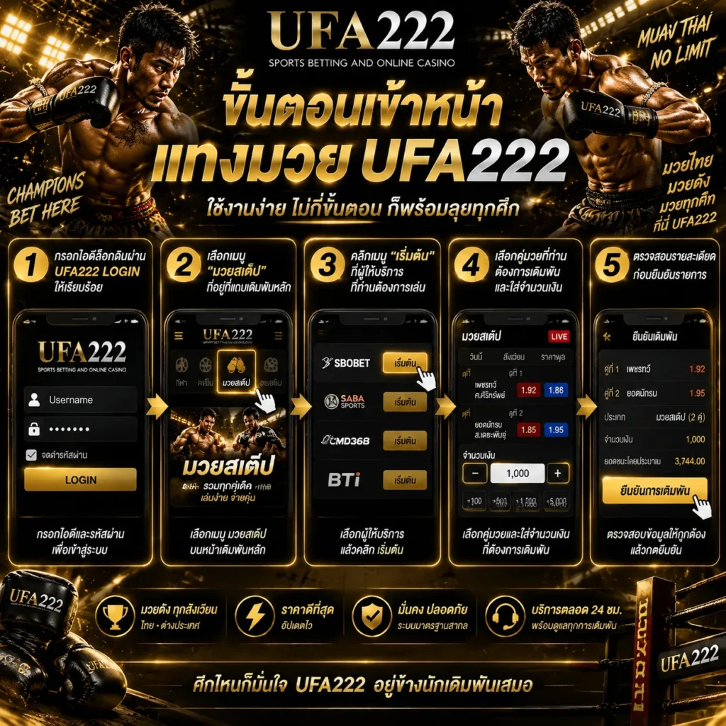 แทงมวยออนไลน์